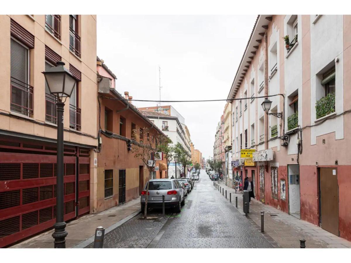 Acogedor y silencioso estudio M1 Embajadores Madrid Exterior foto